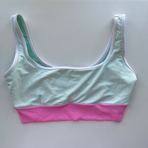 LainSnow Kiawah Bikini Top Watermelon NO PADS Womens XXL